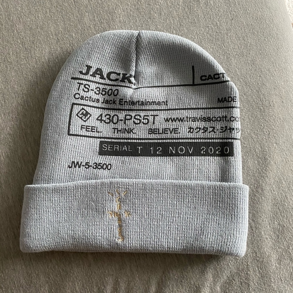 Travis Scott X Playstation X Cactus Jack Beanie
